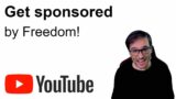 Get sponsored by Freedom!