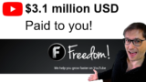 New Gold Play button – New 110% revenue share – $3.1 million paid to you!