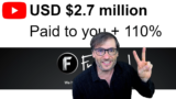 110% revenue share for 9 new games – $2.7 million paid to you!